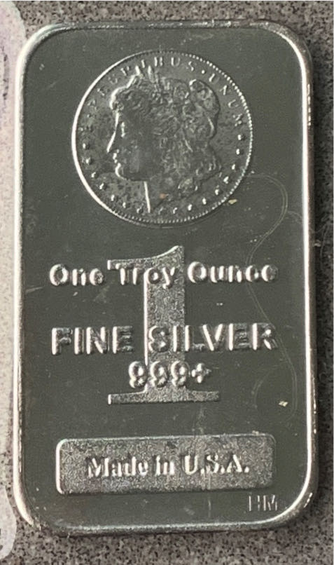 1 Oz 0.999 Silver Bar  coin collectible - Main Image 1