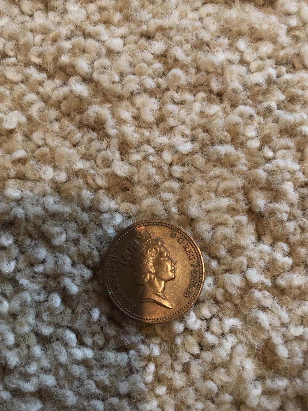 One Penny Elizabeth II   coin collectible - Main Image 2