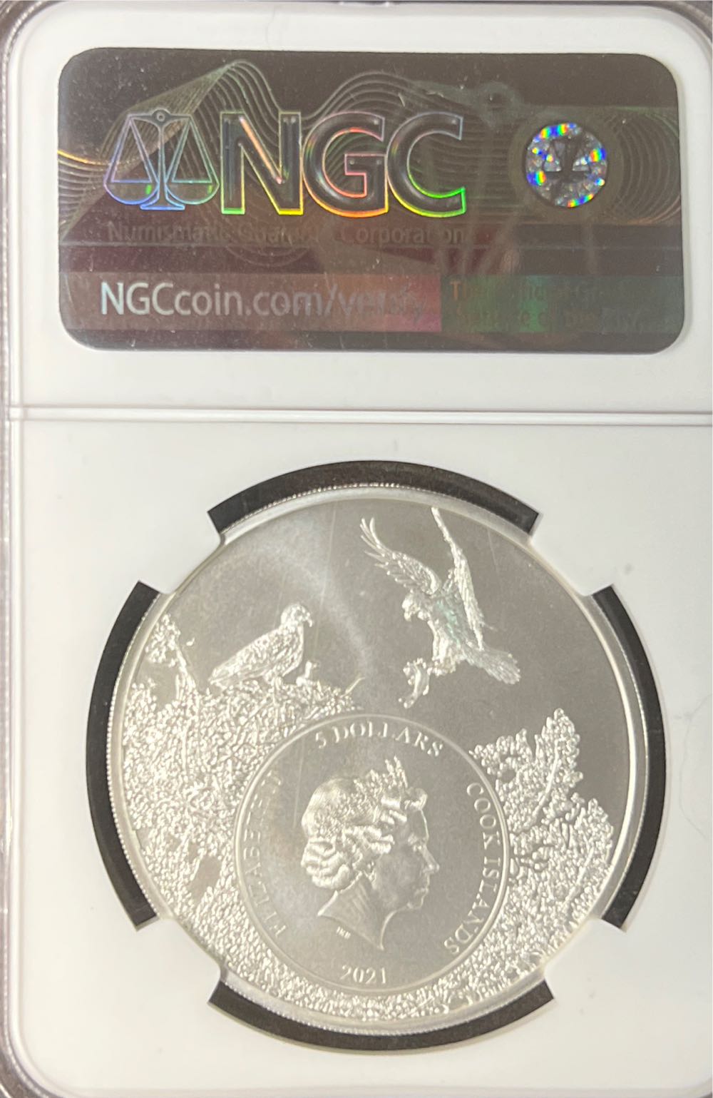 California-Grizzly Bear  coin collectible - Main Image 2