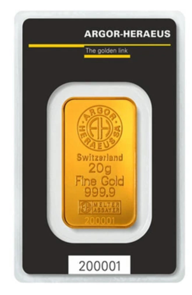 Argor-Heraeus Kinebar  coin collectible - Main Image 2