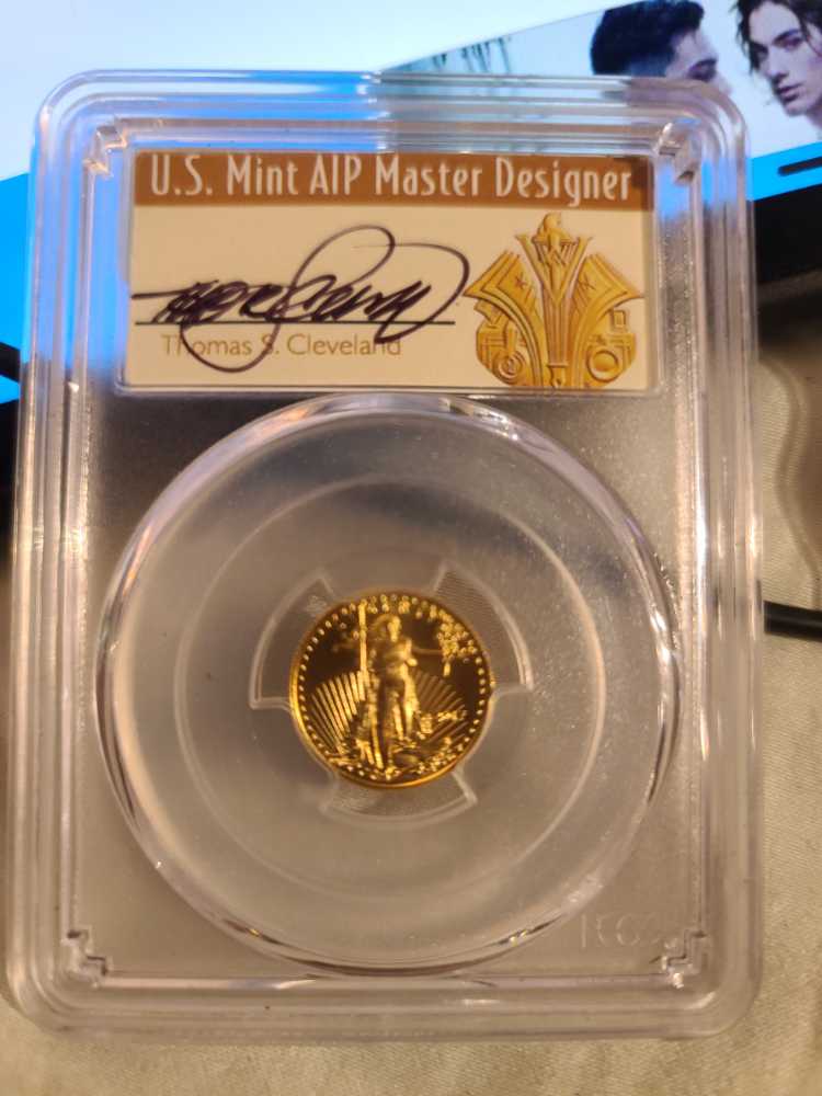 2016 $5 Gold Eagle  MS70 PCGS  coin collectible - Main Image 4
