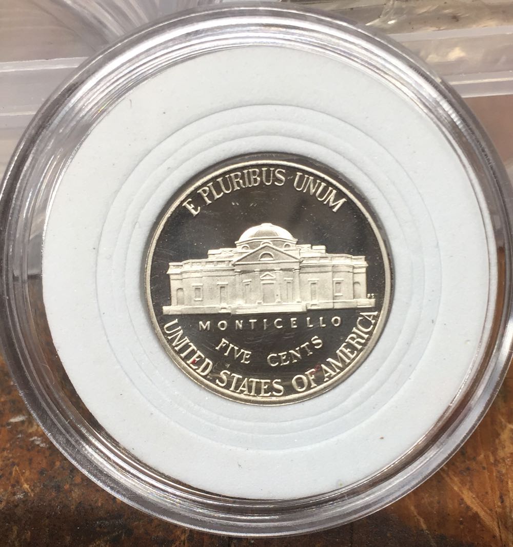 2007 S Jefferson Proof Nickel  coin collectible - Main Image 2