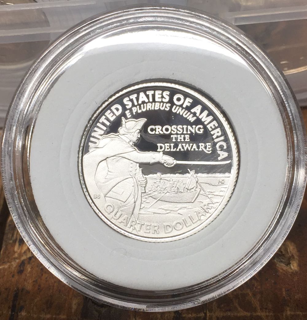 2021 Washington Silver Proof Quarter  coin collectible - Main Image 2