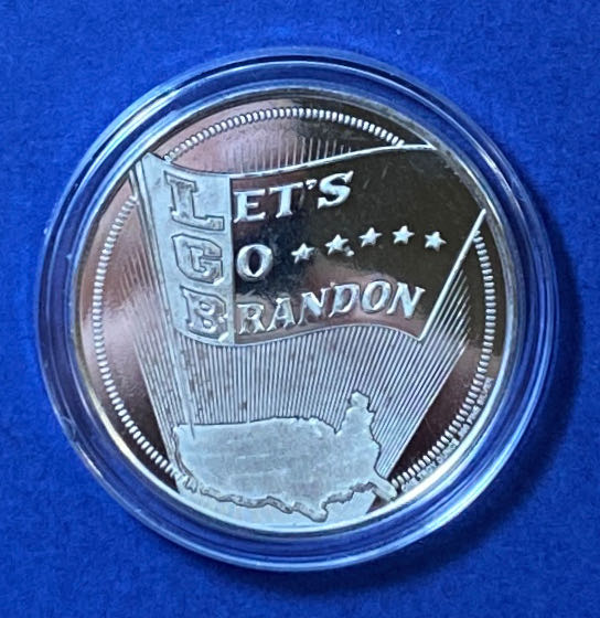 DCC - Let’s Go Brandon coin collectible - Main Image 1