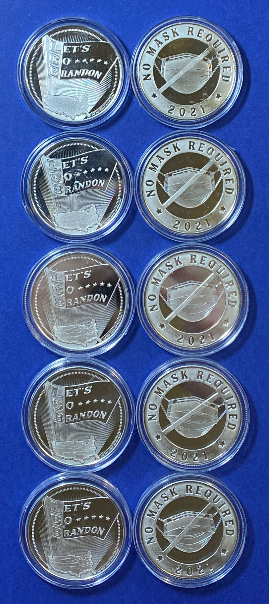 DCC - Let’s Go Brandon coin collectible - Main Image 2