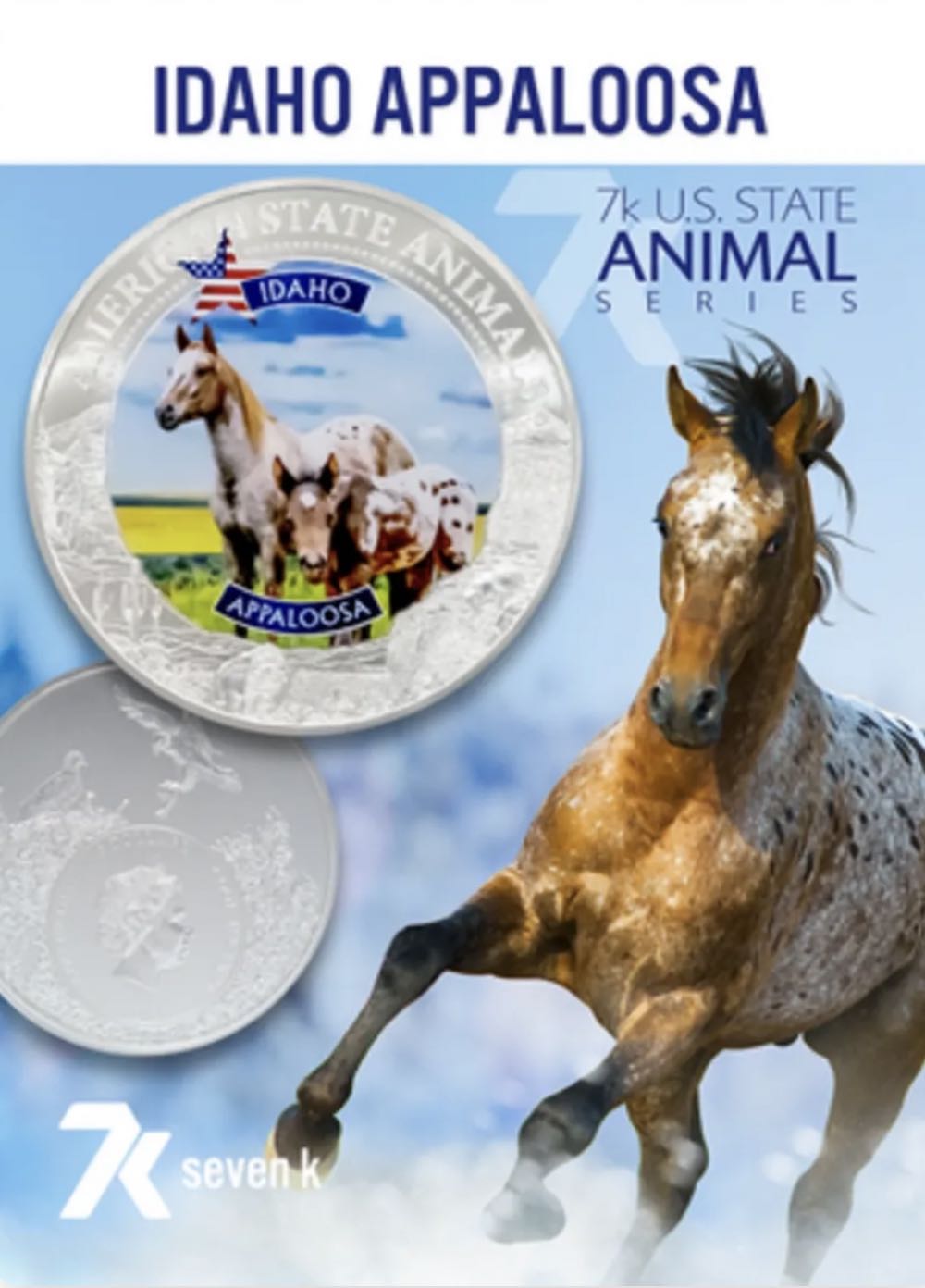 Idaho - Appaloosa  coin collectible - Main Image 3
