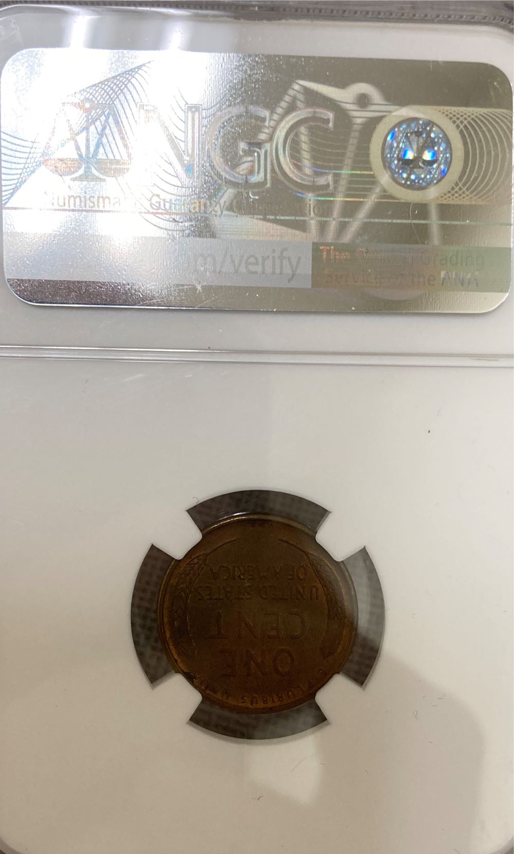 Lincoln 1909 SVDB  coin collectible - Main Image 2