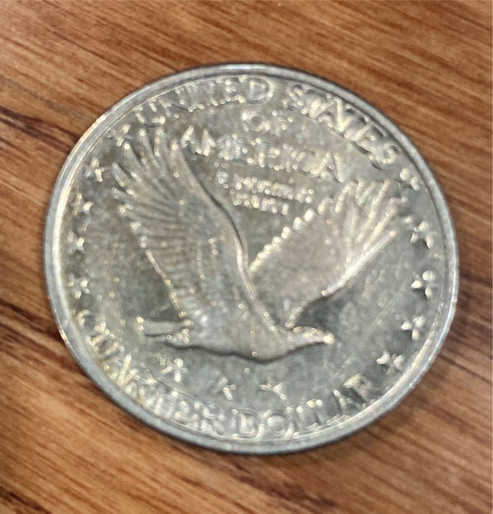 Standing Liberty Quarter  coin collectible - Main Image 2