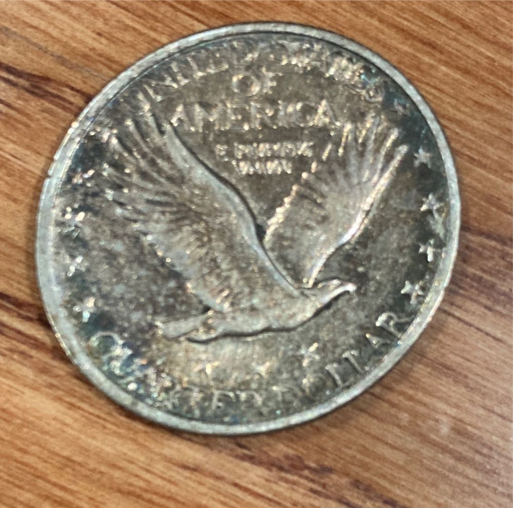 Standing Liberty Quarter  coin collectible - Main Image 2