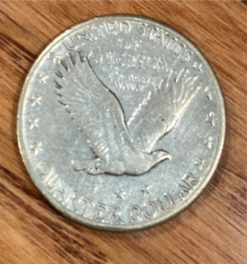 Standing Liberty Quarter  coin collectible - Main Image 2