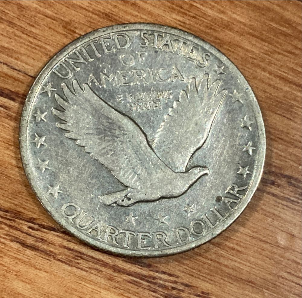 Standing Liberty Quarter  coin collectible - Main Image 2