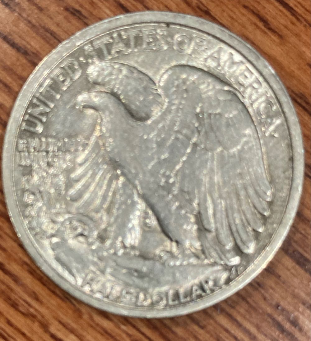 Walking Liberty Half Dollar  coin collectible - Main Image 2