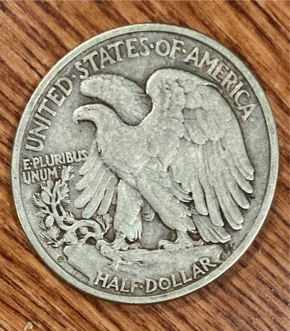 Walking Liberty Half Dollar  coin collectible - Main Image 2