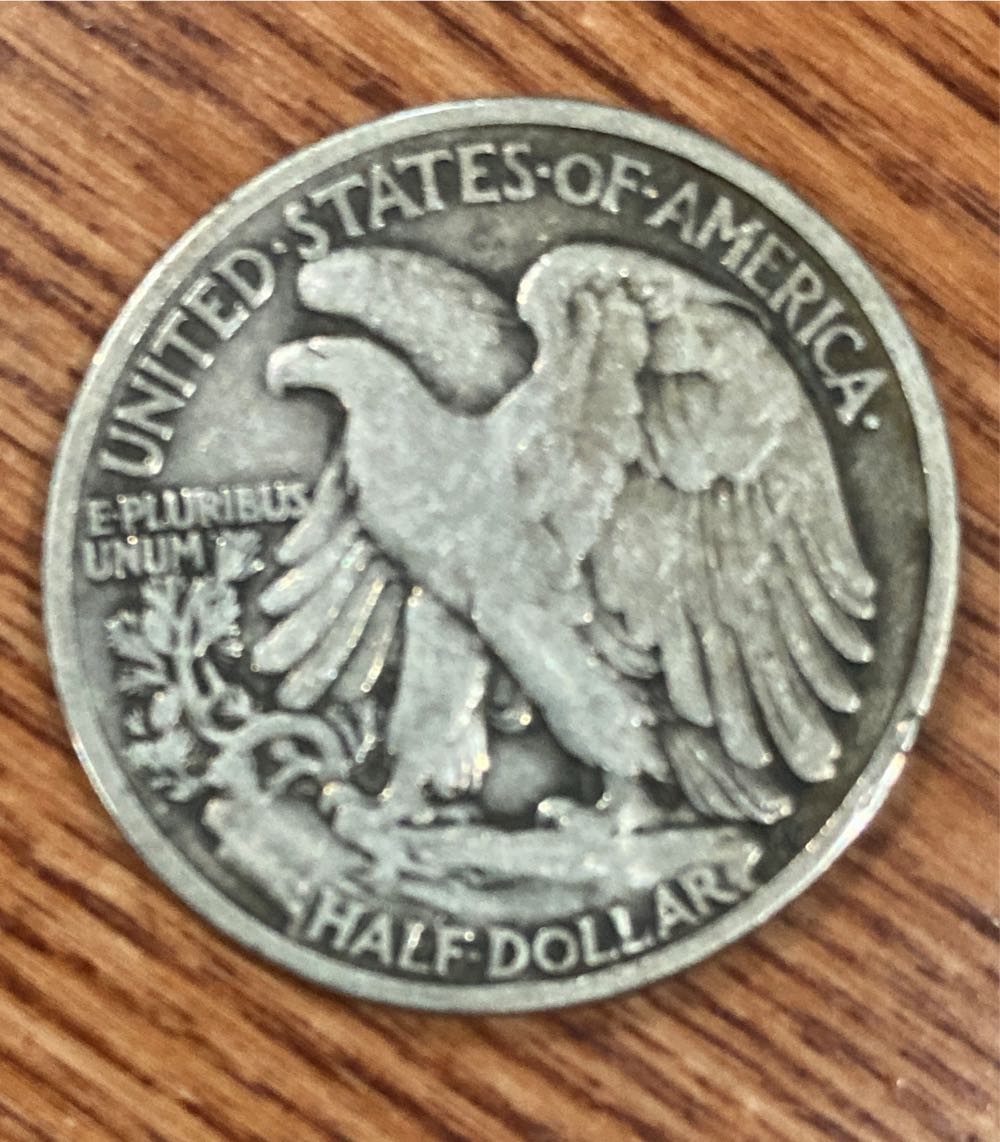 Walking Liberty Half Dollar  coin collectible - Main Image 2