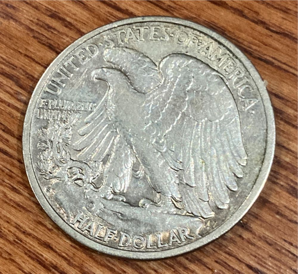 Walking Liberty Half Dollar  coin collectible - Main Image 2
