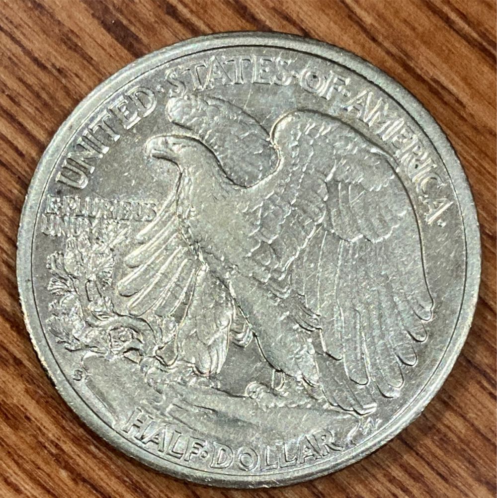 Walking Liberty Half Dollar  coin collectible - Main Image 2