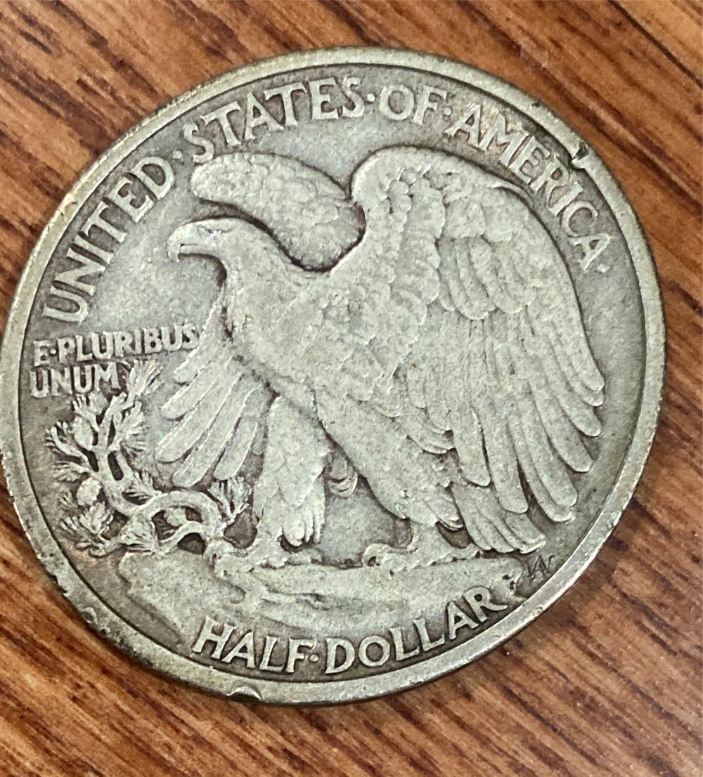 Walking Liberty Half Dollar  coin collectible - Main Image 2