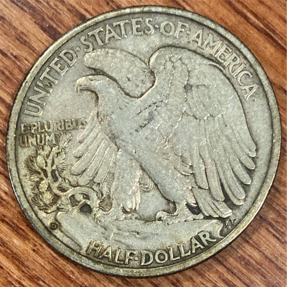 Walking Liberty Half Dollar  coin collectible - Main Image 2