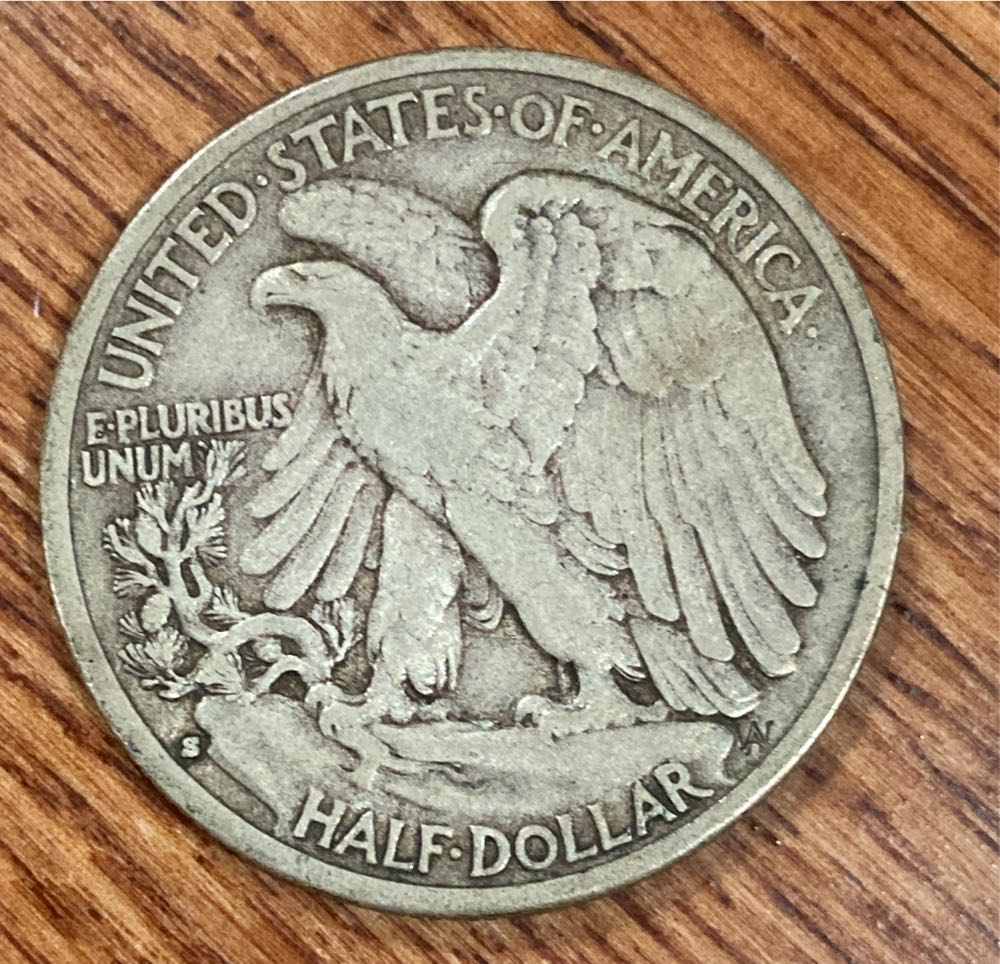 Walking Liberty Half Dollar  coin collectible - Main Image 2