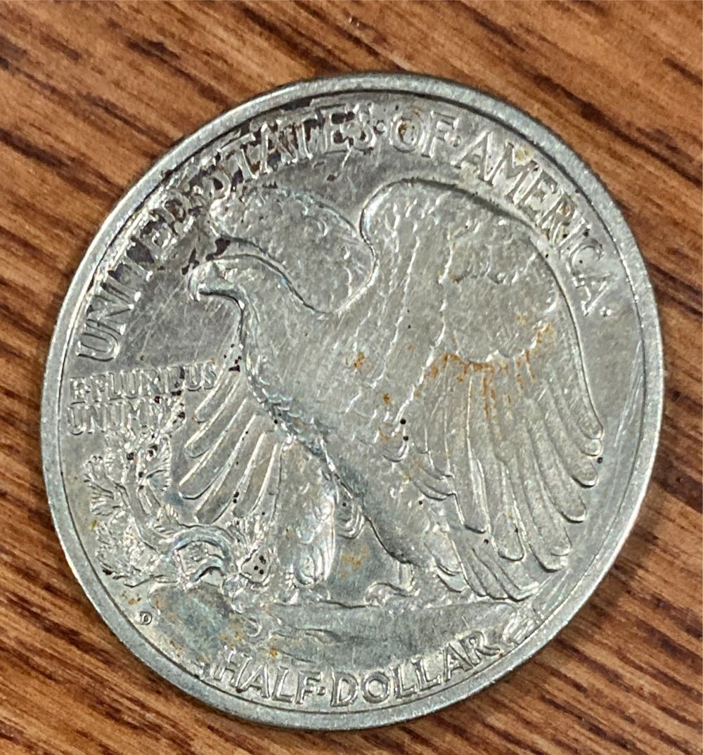 Walking Liberty Half Dollar  coin collectible - Main Image 2