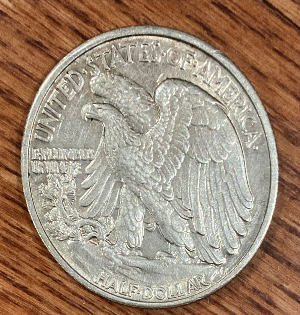 Walking Liberty Half Dollar  coin collectible - Main Image 2