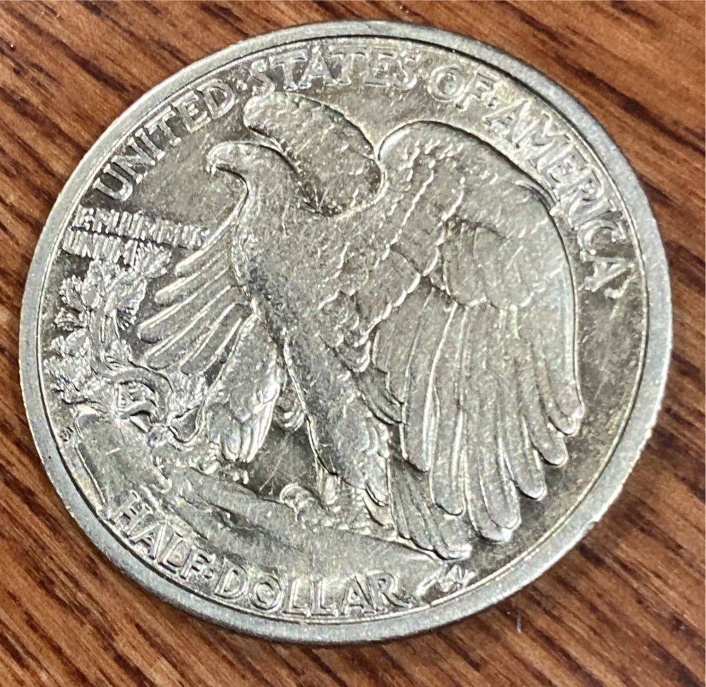 Walking Liberty Half Dollar  coin collectible - Main Image 2