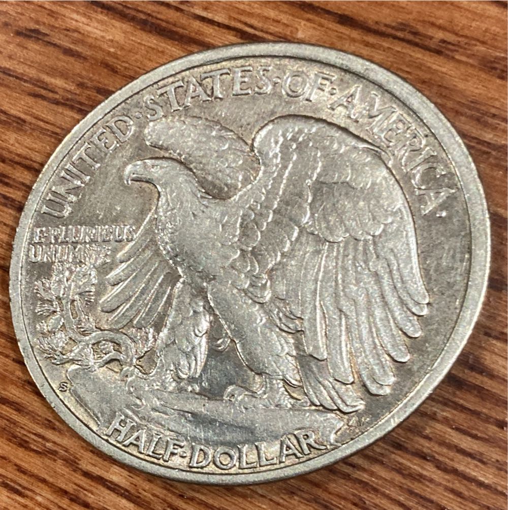 Walking Liberty Half Dollar  coin collectible - Main Image 2