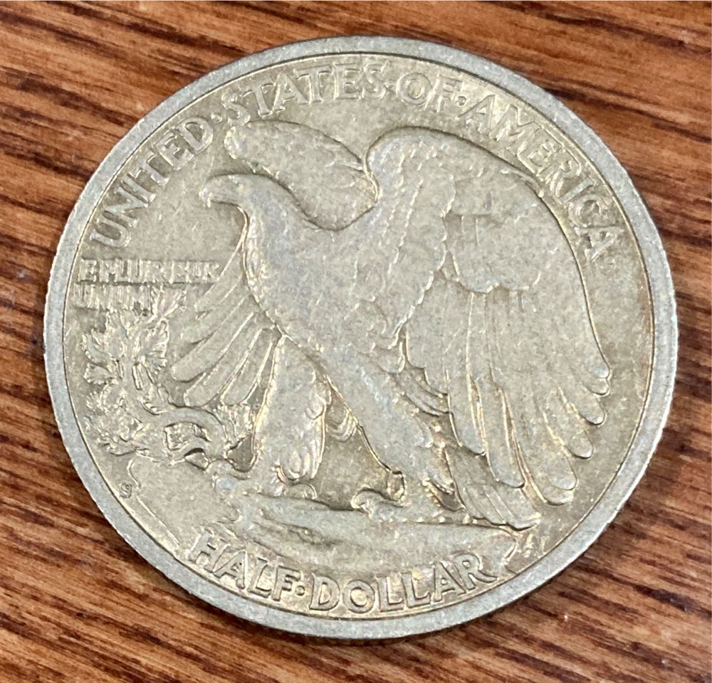Walking Liberty Half Dollar  coin collectible - Main Image 2
