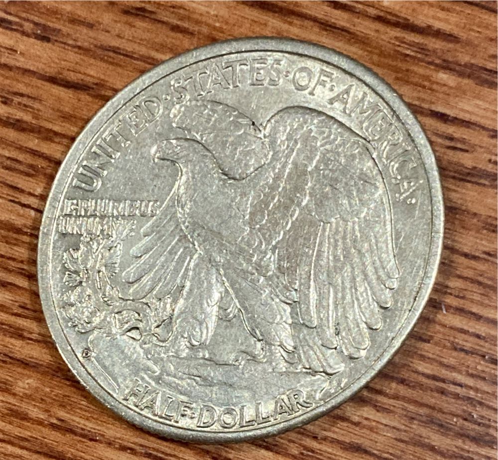 Walking Liberty Half Dollar  coin collectible - Main Image 2