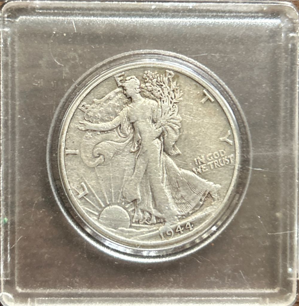 Walking Liberty Silver Half Dollar  coin collectible - Main Image 3