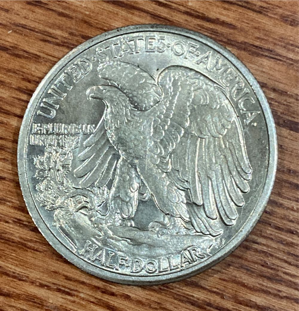 Walking Liberty Half Dollar  coin collectible - Main Image 2