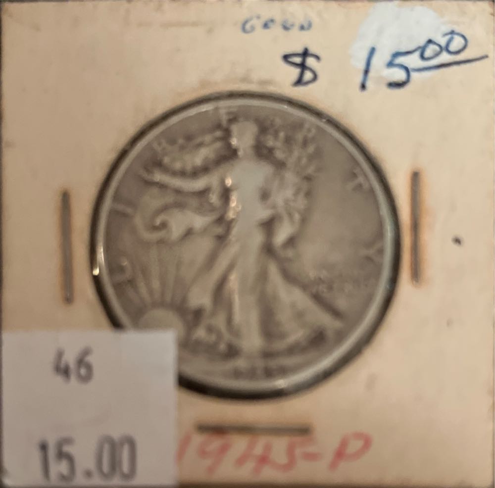 Walking Liberty Half Dollar  coin collectible - Main Image 3