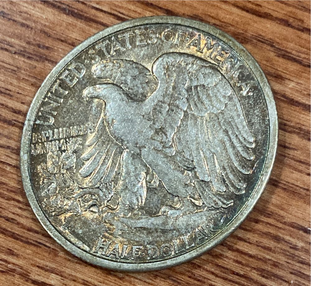 Walking Liberty Half Dollar #44  coin collectible - Main Image 2