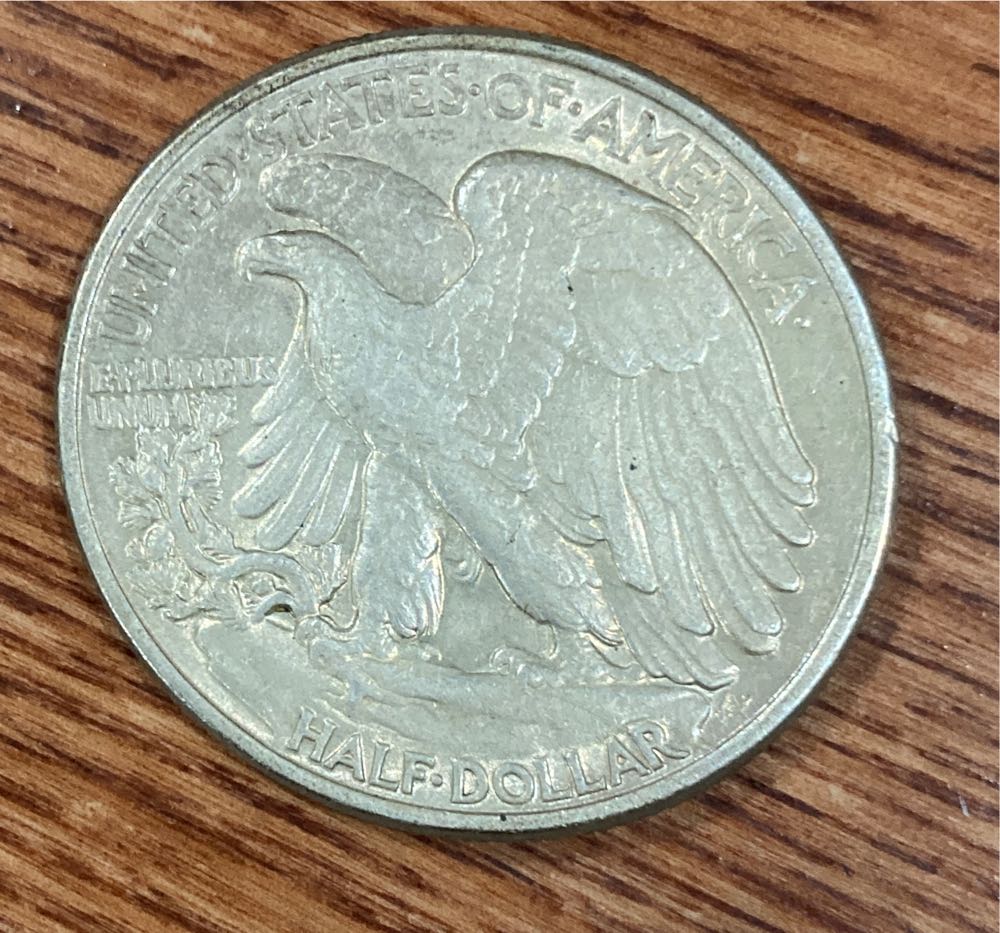 Walking Liberty Half Dollar  coin collectible - Main Image 2