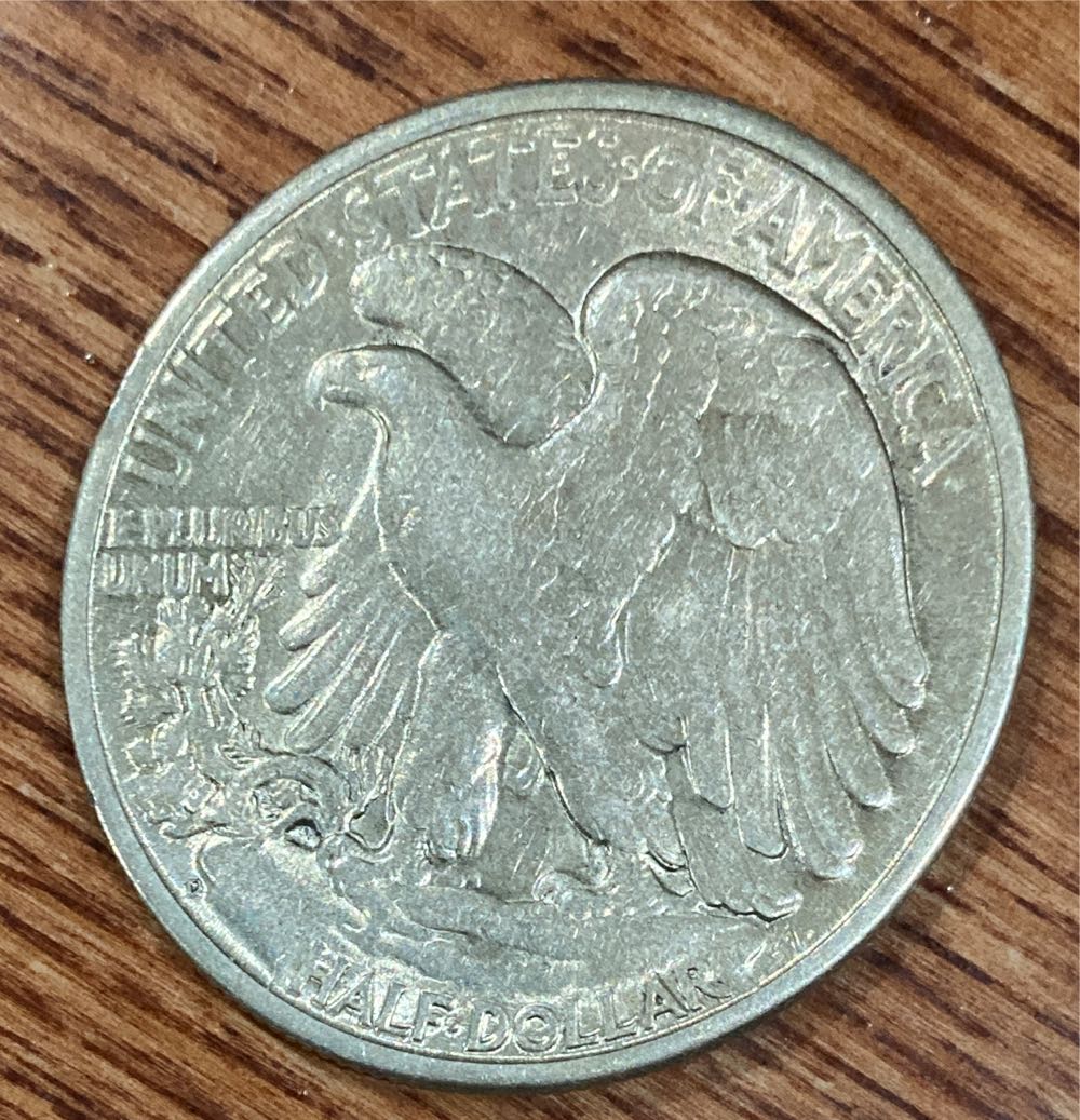 Walking Liberty Half Dollar  coin collectible - Main Image 2