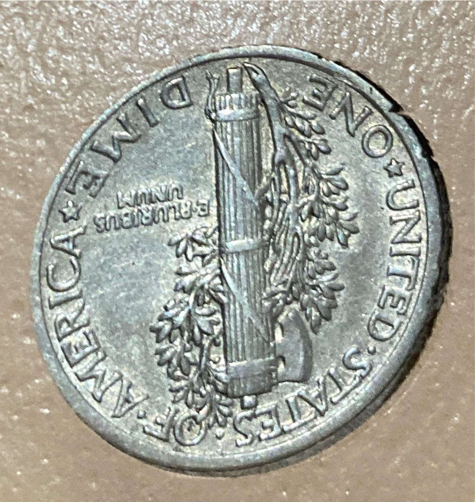Mercury Dime  coin collectible - Main Image 2