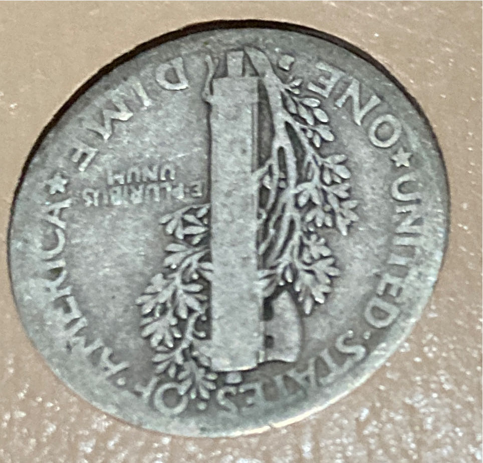 Mercury Dime  coin collectible - Main Image 2
