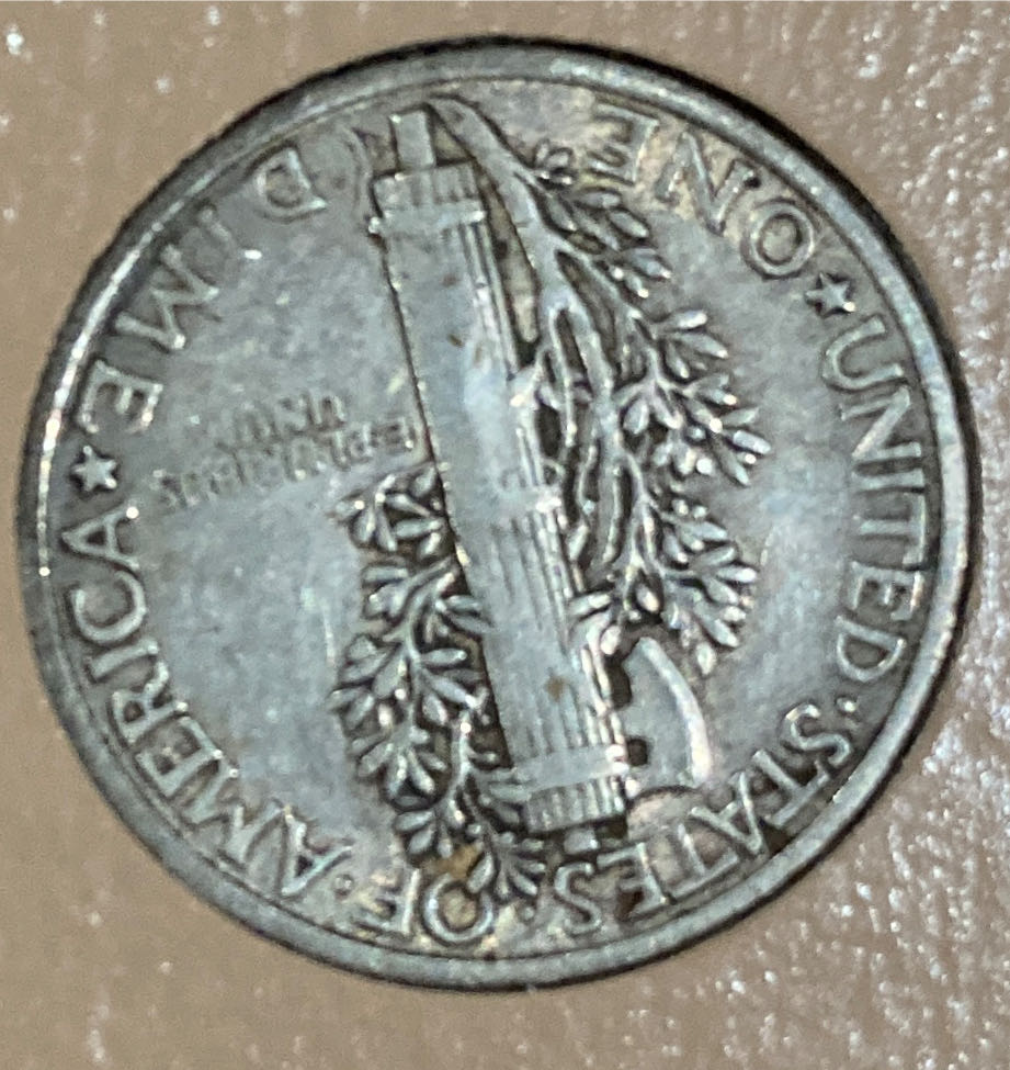 Mercury Dime  coin collectible - Main Image 2