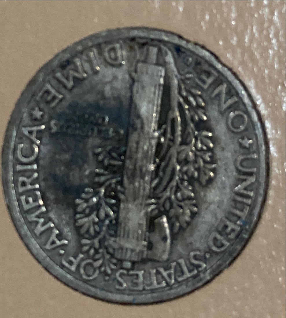 Mercury Dime  coin collectible - Main Image 2