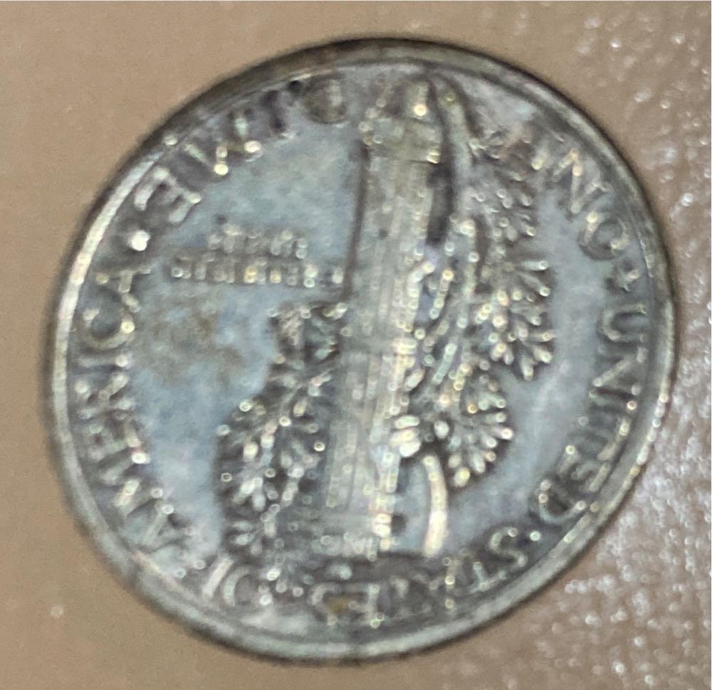 Mercury Dime  coin collectible - Main Image 2