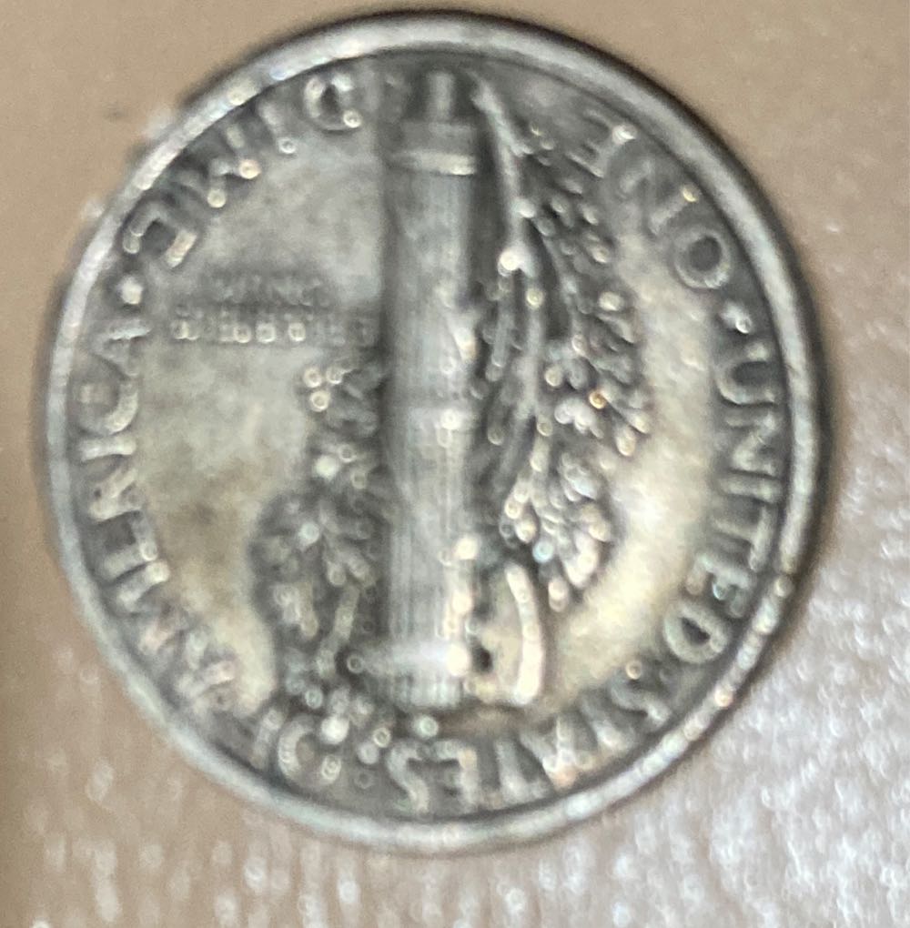 Mercury Dime  coin collectible - Main Image 2