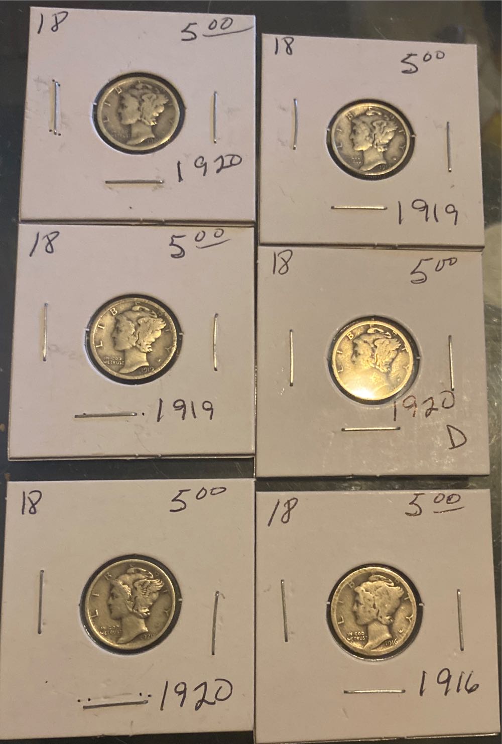 Mercury Dime  coin collectible - Main Image 3