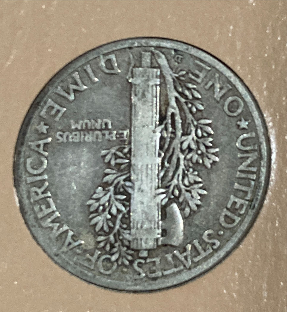 Mercury Dime  coin collectible - Main Image 2