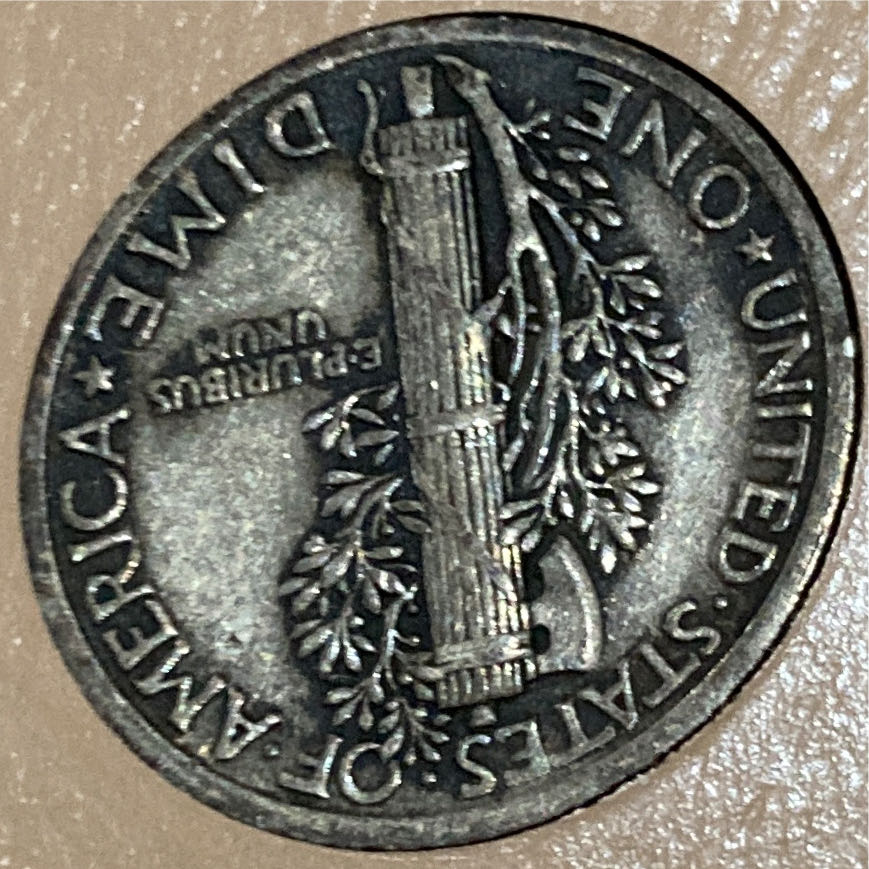Mercury Dime  coin collectible - Main Image 2