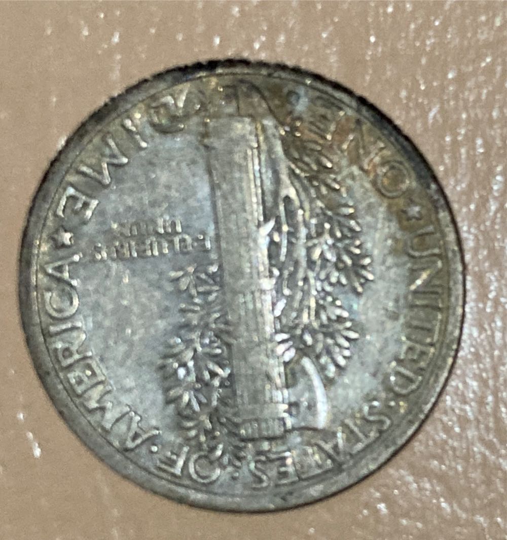 Mercury Dime  coin collectible - Main Image 2