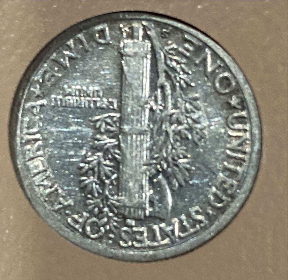 Mercury Dime  coin collectible - Main Image 2