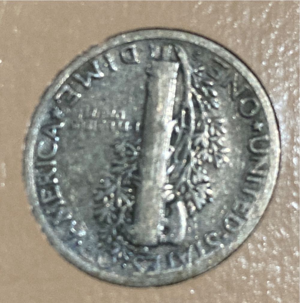 Mercury Dime  coin collectible - Main Image 2