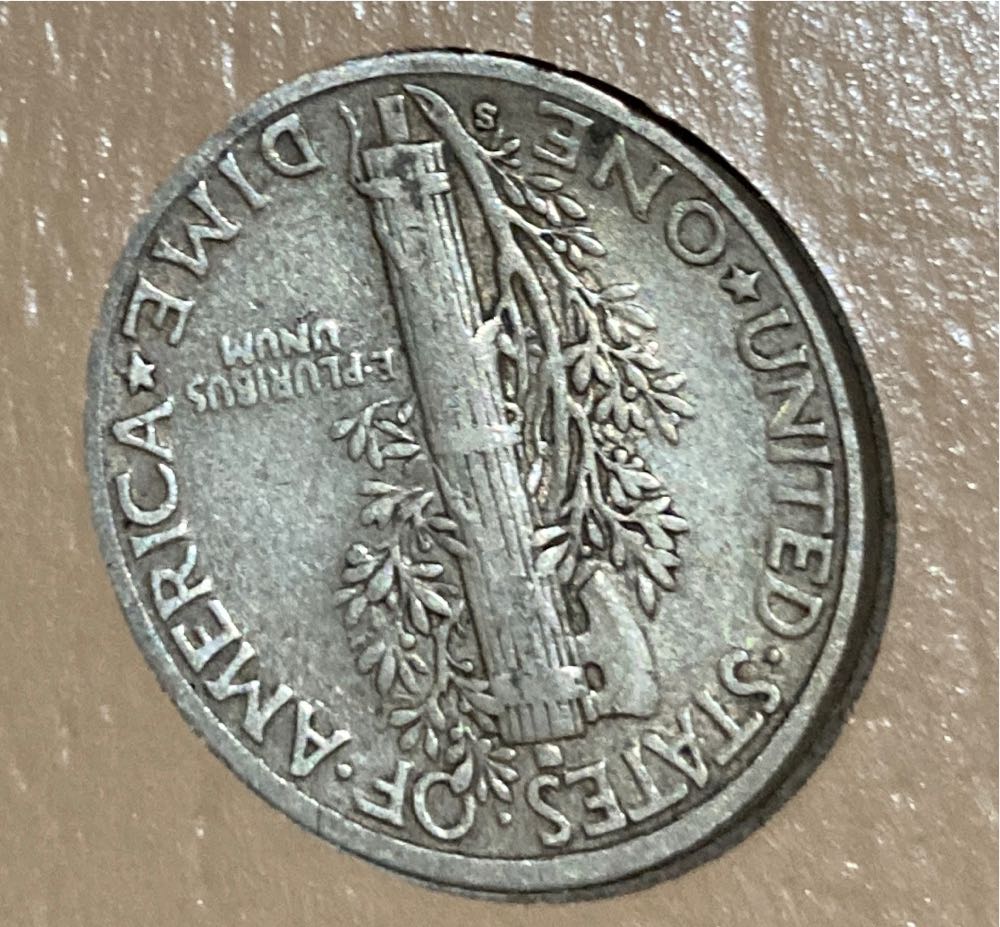 Mercury Dime  coin collectible - Main Image 2