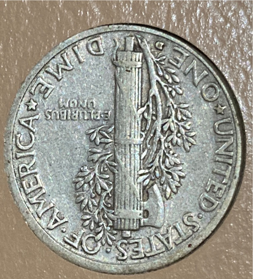 Mercury Dime  coin collectible - Main Image 2
