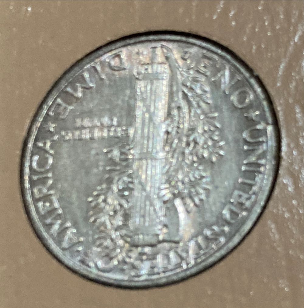 Mercury Dime  coin collectible - Main Image 2